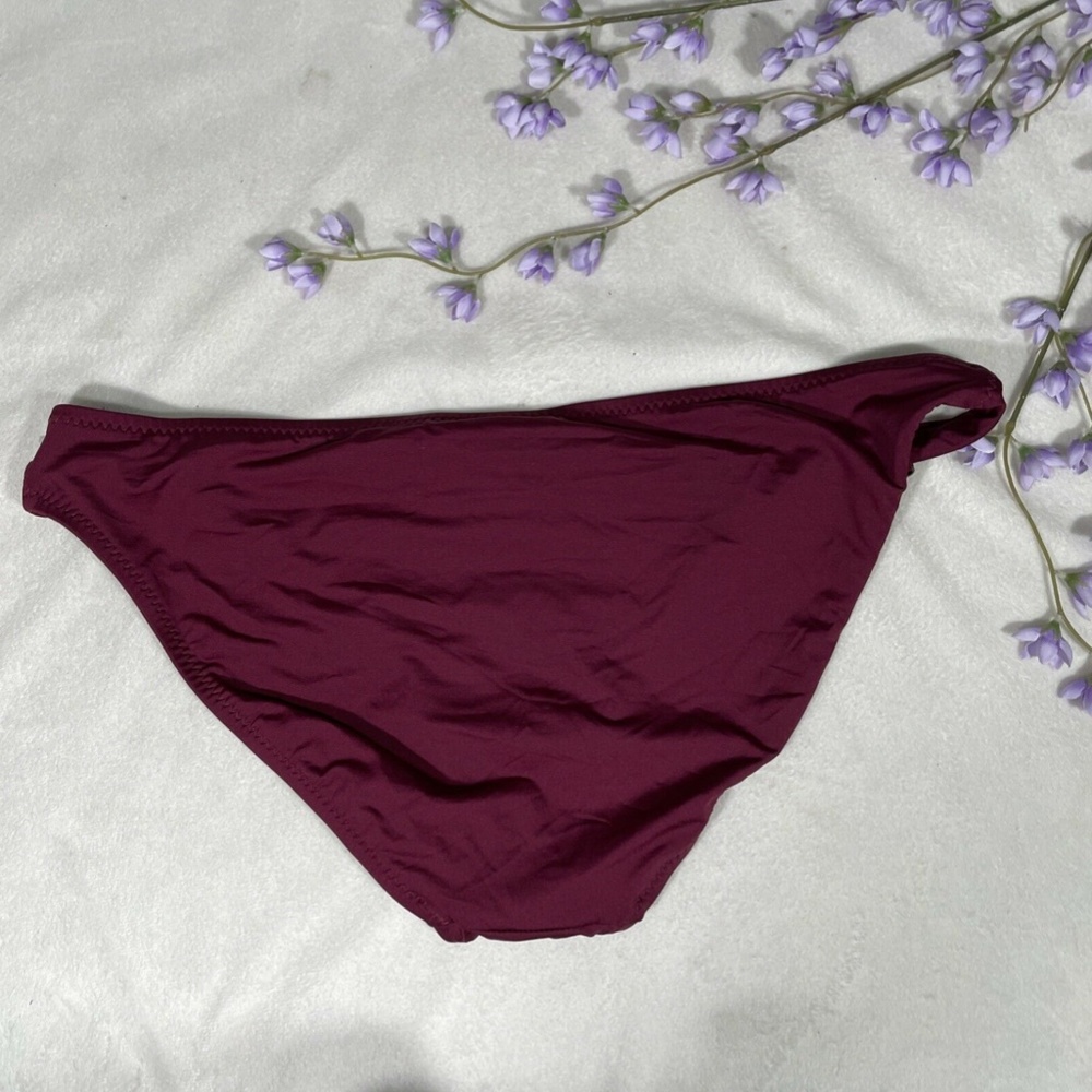 NEW Becca Beaded‎ Tab Side Hipster Bikini Bottom [SZ XL ] - Picture 9 of 12
